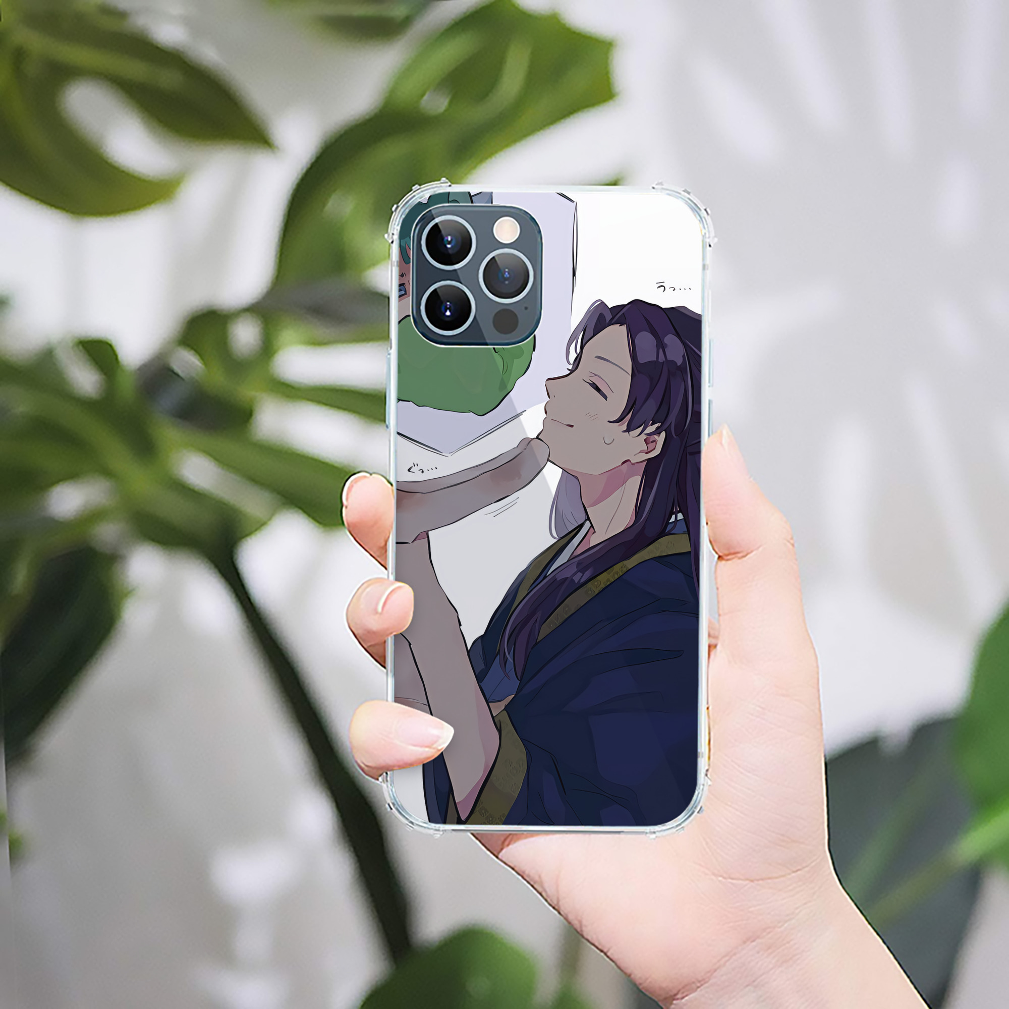 （画像用） 薬屋のひとりごと The Apothecary Diaries 【iPhone 12シリーズ対応】透明スマホケース（クリアソフトケース）